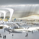 Illustration for article titled Beijings new airport terminal looks more like a gigantic spaceport
